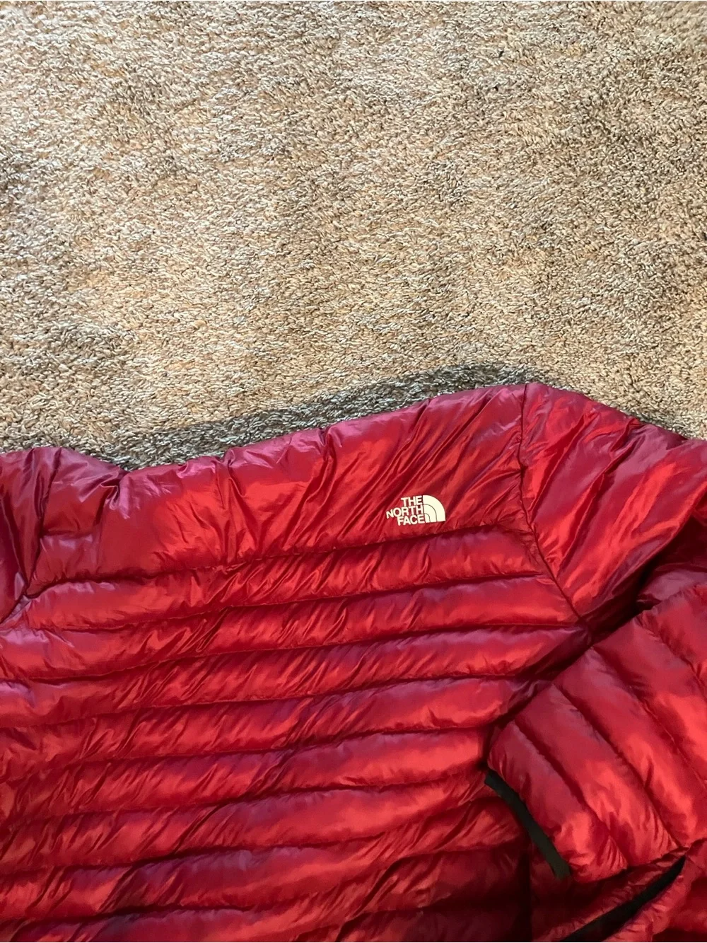 The North Face Red Puffer Jacket